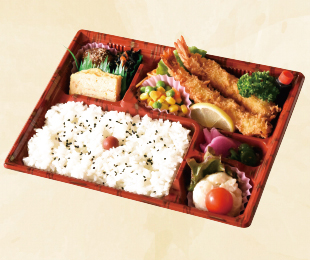 特製エビフライ弁当/700円